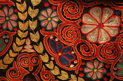 Traditional fabric design