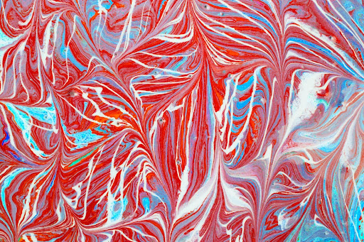 Abstract fabric design