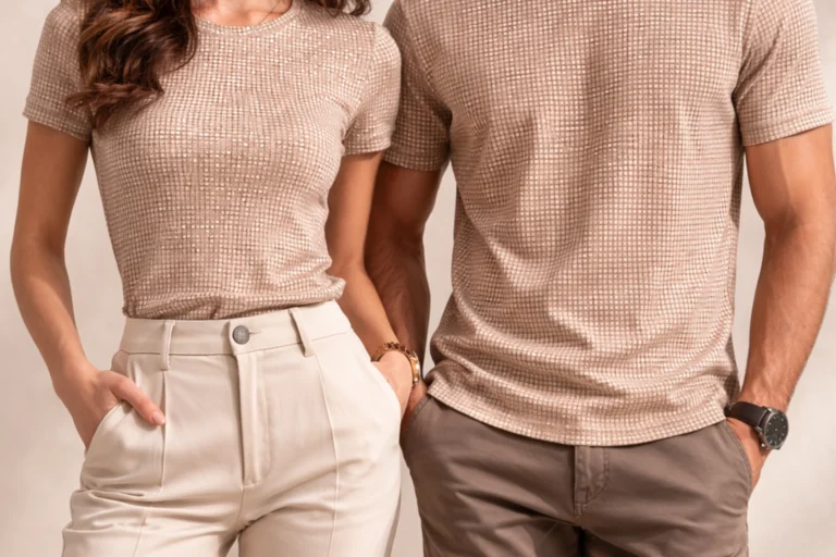 Bright Checks Poly Lycra