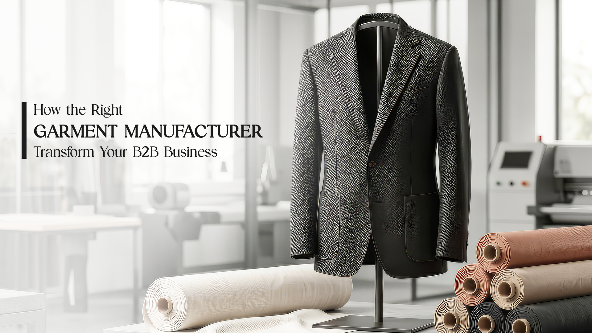 How the Right garment manufacturer transform your B2B business