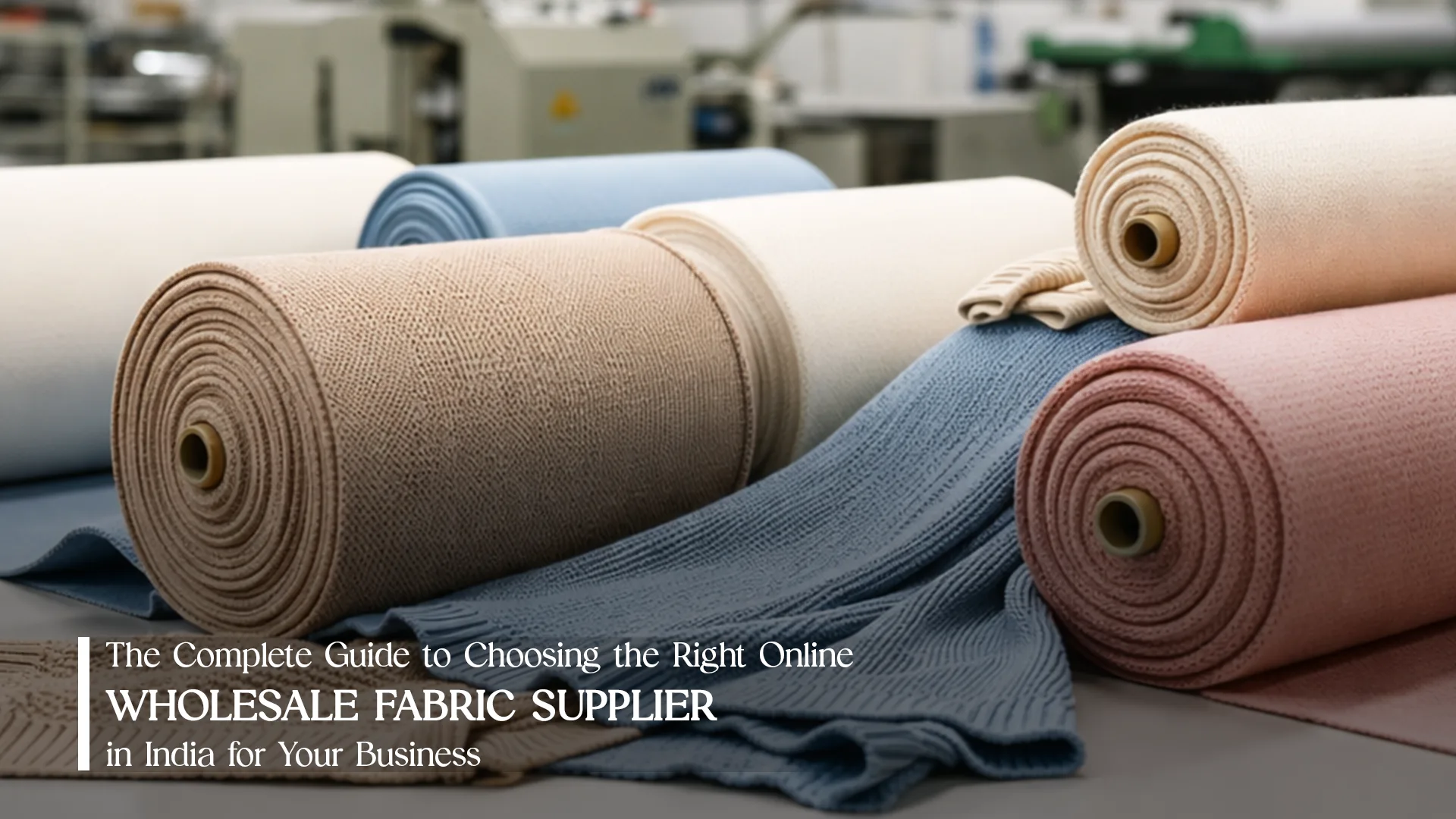 The Complete Guide to Choosing the Right Online Wholesale Fabric Supplier in India for Your Business
