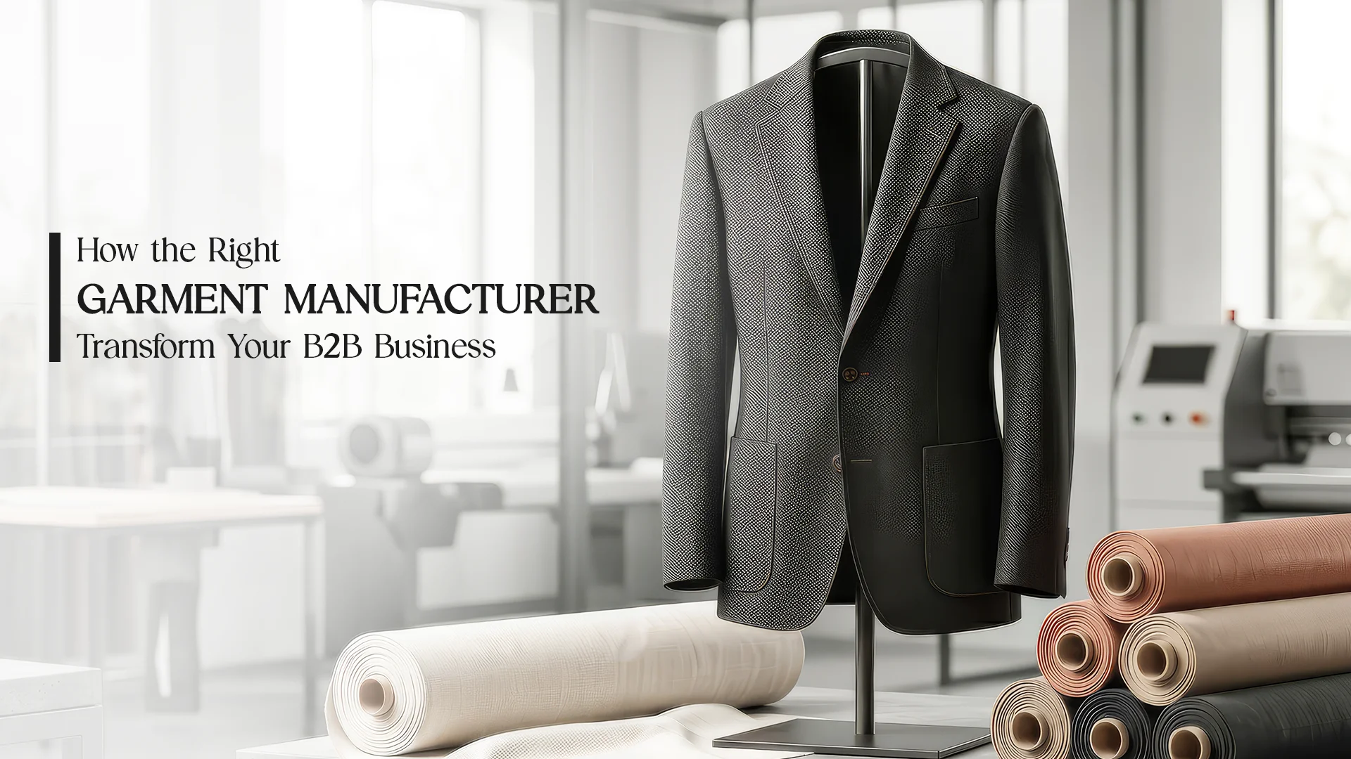 How the Right garment manufacturer transform your B2B business