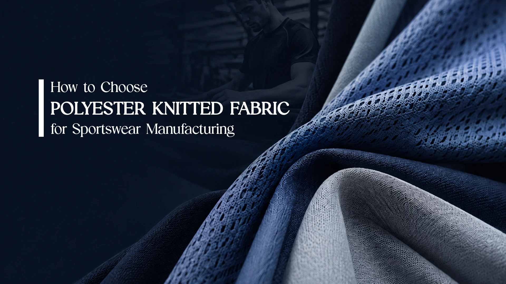 Polyester Knitted Fabric for Sportswear
